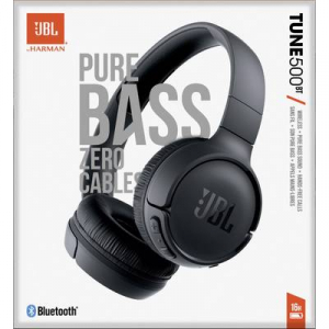 JBL Tune 500 BT Bluetooth® On Ear fejhallgató On Ear Headset, Összehajtható Fekete