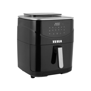 Tesla AirCook & Steam QS500 gőz- &eacute;s forr&oacute;levegős s&uuml;tő fekete (950118)
