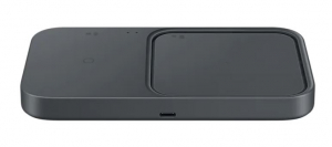 Samsung vezeték nélküli dupla töltőpad (töltőfejjel) fekete (EP-P5400TBEGEU)
