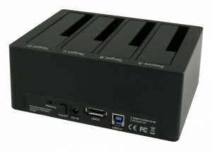 LC Power LC-DOCK-U3-4B 4x 2.5"-3.5" merevlemez dokkoló