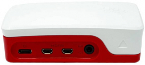 Raspberry Pi 4B h&aacute;z feh&eacute;r-piros (RB-CASEP4+06W)