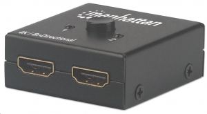 Manhattan Kétirányú 2-portos splitter AV HDMI 2x1 4K@30Hz (207850)