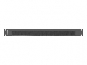 Lanberg 1U 19" kefés panel fekete (AK-1103-B)