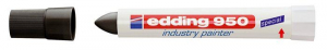 Edding 7580066002 "950" jelölő marker kúpos, fekete (TED950FK)