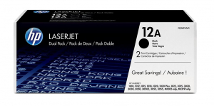 HP Q2612AD fekete toner dual pack (12A)