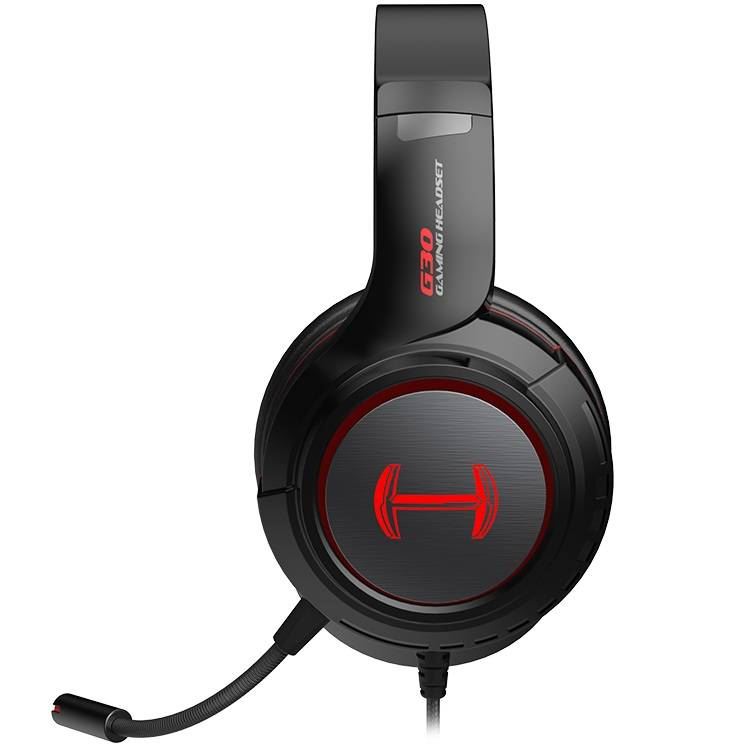 Edifier HECATE G30 TE gaming headset fekete-piros