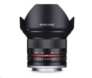 SAMYANG 12mm / f2.0 NCS CS (OLYMPUS MFT) fekete  (260948)