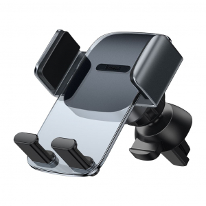 Baseus Easy Control Clamp autós tartó szellőzőrácshoz fekete (SUYK000101)