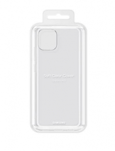 Samsung Galaxy A03 Soft Clear Cover tok &aacute;tl&aacute;tsz&oacute; (EF-QA036TTEGEU)