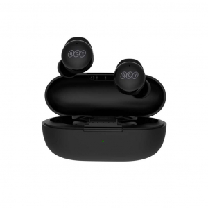 QCY T17 TWS Bluetooth mikrofonos fülhallgató fekete