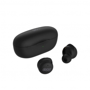 QCY T17 TWS Bluetooth mikrofonos fülhallgató fekete