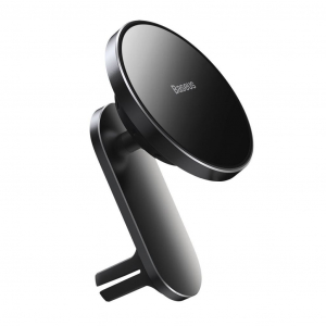 Baseus Big Energy autós tartó 15 W-os induktív töltővel iPhone 12 sorozathoz fekete (WXJN-01)