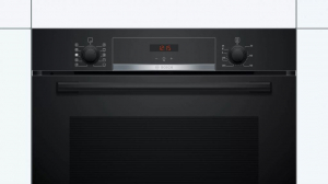 Bosch HRA534EB0 beépíthető sütő gőz funkcióval fekete