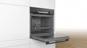 Bosch HRA534EB0 beépíthető sütő gőz funkcióval fekete