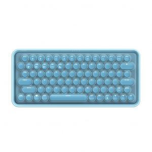 Rapoo Ralemo Pre 5 vezeték nélküli (Bluetooth 3.0, 5.0 és 2.4GHz) angol billentyűzet kék (217401)