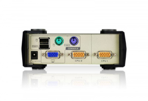 ATEN KVM Switch 2PC PS/2 + kábel  (CS82U)