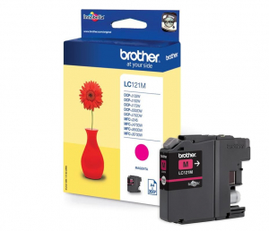 Brother LC121M magenta (bíbor) tintapatron