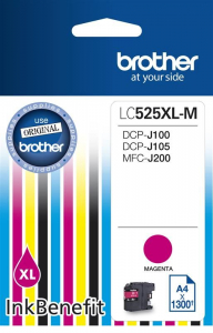 Brother LC525XL-M magenta (bíbor) tintapatron