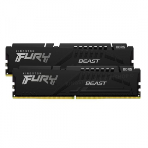 32GB 5600MHz DDR5 RAM Kingston Fury Beast Black CL38 (2x16GB) (KF556C40BBK2-32)