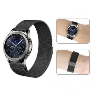 Mybandz mil&aacute;n&oacute;i f&eacute;m sz&iacute;j 22mm s&ouml;t&eacute;tsz&uuml;rke (22SKU1631)