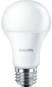 Philips CorePro E27 10W kisgömb LED fényforrás /8718696510322/ (75W-os hagyományos izzó)