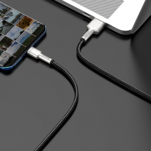Baseus Cafule USB-USB-C töltőkábel 66W 1 m fekete (CAKF000101)