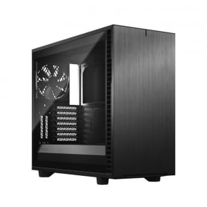 Fractal Design Define 7 Light Tempered Glass Black táp nélküli ablakos ház fekete (FD-C-DEF7A-02)