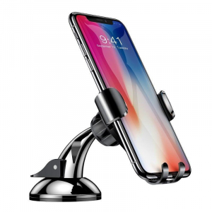Baseus Osculum Gravity mobiltelefon tartó fekete (SUYL-XP01)