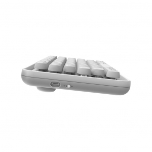 Rapoo Ralemo Pre 5 vezeték nélküli (Bluetooth 3.0, 5.0 és 2.4GHz) angol billentyűzet fehér (217400)