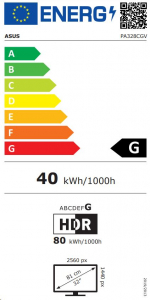 32" ASUS ProArt PA328CGV LCD monitor