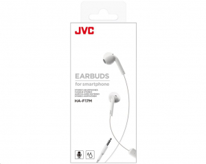 JVC HA-F17M-W IPX2-es headset és fülhallgató fehér