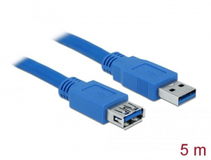 Delock USB-A 3.0 hosszabb&iacute;t&oacute; k&aacute;bel apa/anya 5m (82541)