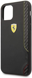 Ferrari On-Track iPhone 11 Pro gumi tok fekete (FESITHCN58BK)
