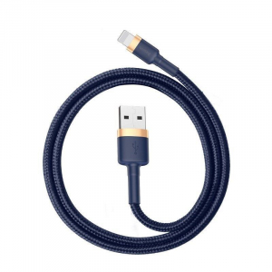 Baseus Cafule USB-Lightning töltőkábel  2m sötétkék (CALKLF-CV3)