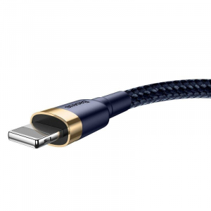 Baseus Cafule USB-Lightning töltőkábel  2m sötétkék (CALKLF-CV3)