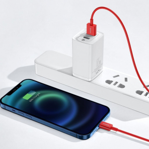 Baseus Superior USB töltőkábel, 2,4 A, 1 m, piros (CALYS-A09)