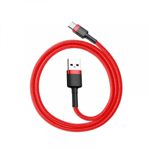 Baseus Cafule USB-USB-C töltőkábel  2A 2m piros (CATKLF-C09)