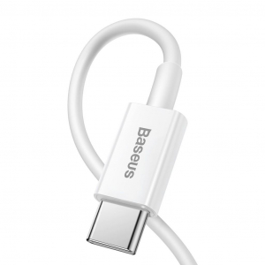 Baseus Superior USB-C - Lightning töltőkábel 20W PD 1 m fehér (CATLYS-A02 )