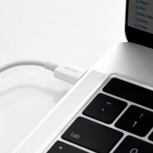 Baseus Superior USB-C Lightning töltőkábel, 20 W, PD, 1,5 m, fehér (CATLYS-B02)
