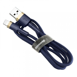 Baseus Cafule USB-Lightning töltőkábel  2m sötétkék (CALKLF-CV3)