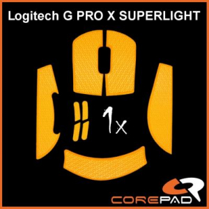 Corepad Soft Grips Logitech G PRO X SUPERLIGHT egérbevonat narancssárga (CG70300)
