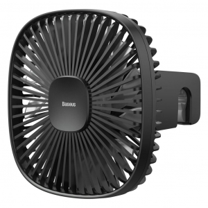 Baseus Natural Wind mágneses autós ventilátor fejtámlához, fekete (CXZR-01)
