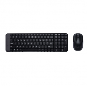 Logitech Wireless Combo MK220 vezeték nélküli billentyűzet angol + optikai egér (920-003168)