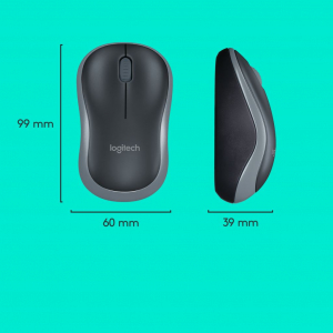 Logitech Wireless Desktop MK270 vezeték nélküli billentyűzet német + egér (920-004511)