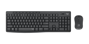 Logitech MK295 Silent vezeték nélküli billentyűzet német (Qwertz) + egér grafitszürke (920-009794)