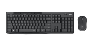 Logitech MK295 Silent vezeték nélküli billentyűzet Italiano (Qwerty) + egér grafitszürke (920-009797)