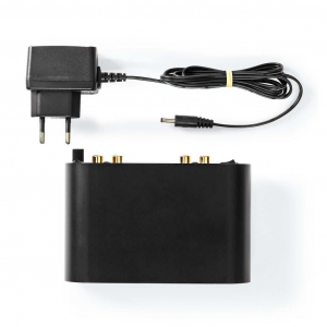Nedis AAMP2411BK előerős&iacute;tő fekete