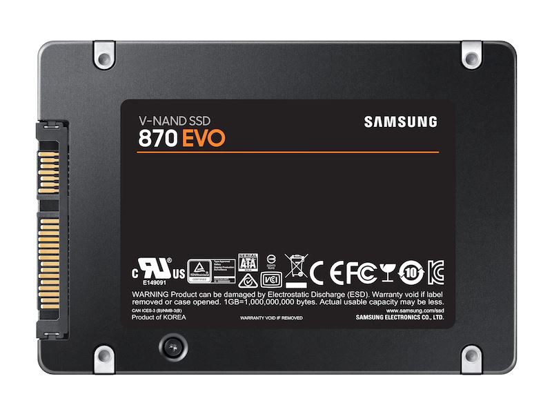 500GB Samsung 870 EVO SSD meghajtó (MZ-77E500B/EU) 5 év garanciával!