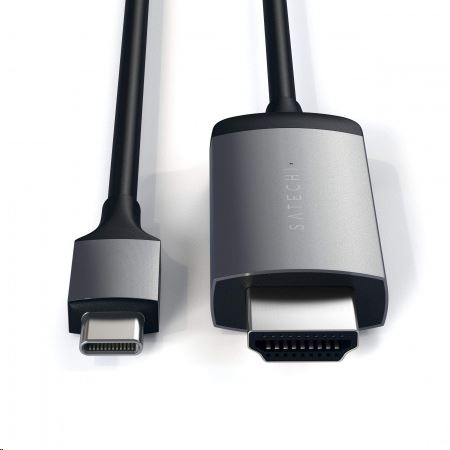 Satechi Aluminium TYPE-C -> 4K HDMI átalakító kébel asztroszürke (ST-CHDMIM)