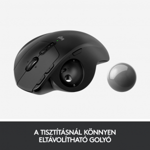 Logitech MX ERGO vezeték nélküli hanyattegér fekete (910-005179)